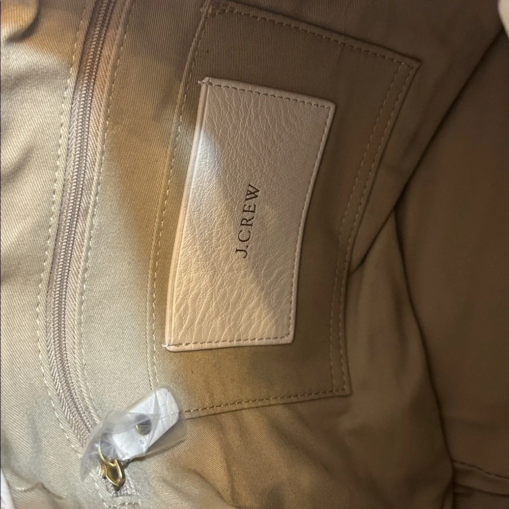NWT J. Crew Signet Hobo Bag in Italian‎ Leather